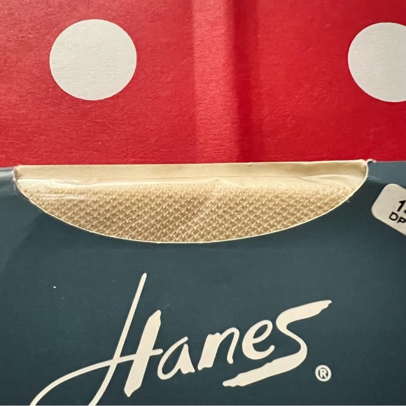 Vintage Hanes Fashion Report tulle net control top pantyhose - Picture 4 of 6